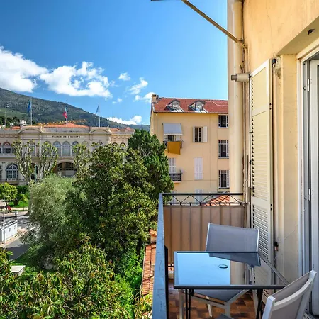 Le Botta, Spacieux Famillial, Centre De Menton, Jardins Biovès, à 5 Minutes De La Appartamento Mentone